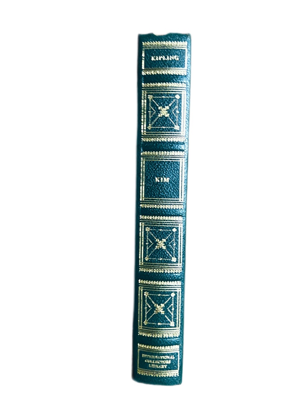 Kim ~ by Rudyard Kipling ~ 1958 ~ Doubleday ~ Hardcover Leather Book